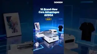 DOMSEM Top-Rated 60x90cm UV Flatbed Printer 2026 | Best Metal Sheet Printer for Small Businesses
