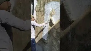 #trending👌Dam primer👌wall painting👌p design#viral #trending #reels