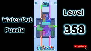 Water Out Puzzle Level 358 Walkthrough 💧 | Step-by-Step Solution | SolutionGuruji