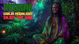 🌿 Ganja Moonlight - Ganja Reggae 2025 🌙 | Spiritual Reggae Anthem!