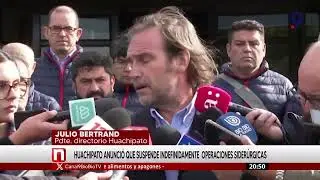 Cierra Huachipato: Siderúrgica entra en paralización indefinida por competencia china