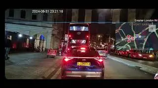 London's Black Cab Experience: Top 10 Sights in 4K with Google Maps