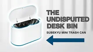 Subekyu Mini Trash Can With Lid | Best Small Desk Trash Can | Best Countertop Mini Garbage Cans