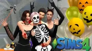 THE SIMS 4 l HALLOWEEN TRICK OR TREAT