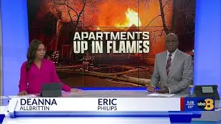 'Our family's still here': Residents grateful to be alive after apartment fire displaces 44 people