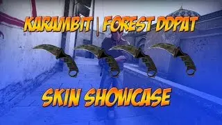 ★ Karambit Forest DDPAT Field Tested Skin Showcase