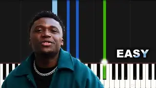 Jonathan C. Gambela - Grand Dieu | EASY PIANO TUTORIAL BY Extreme Midi