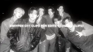 ENHYPEN OT7 CLIPS FOR EDITS #1 (HAPPY CLIPS)