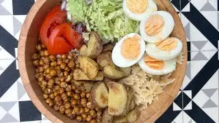 WHAT I EAT IN A DAY | Healthy MEALS BIG SALAD 100 GRAMS MEAL + Protein Balanced for weight loss OMAD