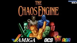 The Chaos Engine - Amiga OCS VS Amiga AGA #amiga #commodoreamiga #chaosengine 