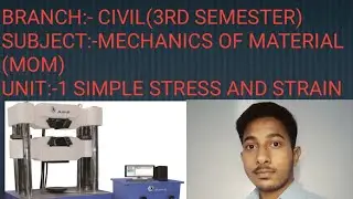 @up_classes28#Diploma in civil engineering #MoM # modulus of elasticity,rigidity,poisson's ratio#