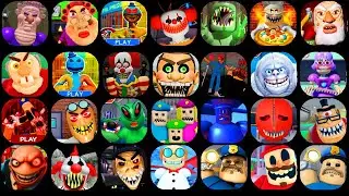 ROBLOX:BORRY BREAKOUT,Betty's Nursery,Bob the Dentist!,Roblox,CHIMPANZINI BANANINI'S,Papa Pizza's..