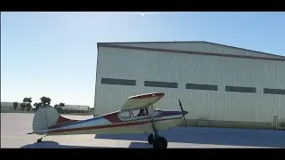 Cessna 170 KLNK KMLE KOLU KGRI MSFS2020 Tail Dragger Circuit Flight
