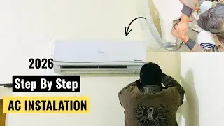 Split AC Installation Step by Step | How to Install Gree Split AC (2026 Guide)