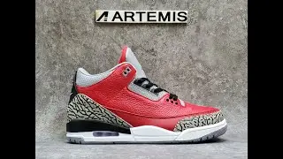 Jordan 3 Retro SE Unite Fire Red REAL VS FAKE