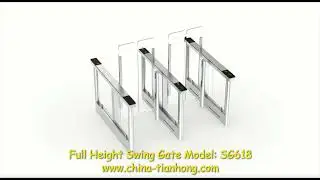 Best Full Height Optical Swing Gate Turnstile 2022
