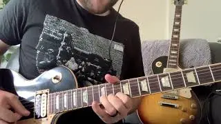 Cry of Love - Peace Pipe guitar solo cover