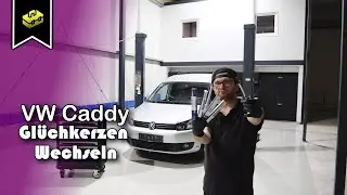 Volkswagen Caddy 2K 1.6 Gl&uuml;hkerzen Wechseln | Change glow plugs  | VitjaWolf | Tutorial | HD