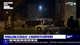 Fusillade &agrave; Ecully : 3 suspects d&eacute;f&eacute;r&eacute;s