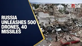 LIVE: Russia Launches 500 Drones and 40 Missiles in Overnight Attack on Ukraine | War Updates