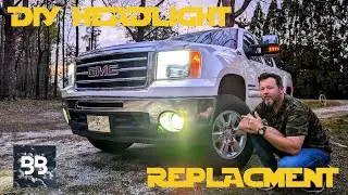 How to Replace Headlight Bulbs on a 2007-2013 GMC Sierra / Chevrolet Silverado