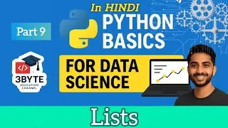 Master Python Lists for Data Science | Step-by-Step Tutorial for Beginners