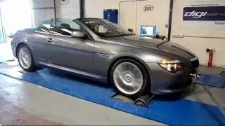 Reprogrammation BMW 635 d 286 ch sur banc de puissance