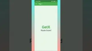 GetX Route Guard in Flutter | GetxRouteGuard | Flutter Coding