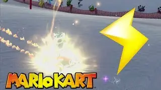 Mario Kart Lightning Bolt Dodge & Use Montage - MK8 Deluxe, Wii U, MK7, & MKWii!