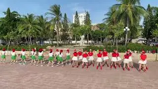 Reggae jingle bells 2025 - line dance