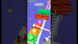 Pop it run finger tap game play level 227#popitfidget #shorts #youtubegaming