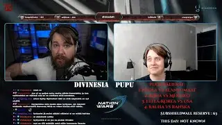 Nationwars 7, Puoliv&auml;lier&auml;t. &Auml;&auml;ness&auml; mukana Pupu.