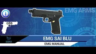 Руководство по пистолету EMG Arms SAI BLU GBB