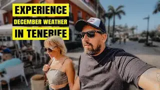 What's it like in DECEMBER & JANUARY in TENERIFE 🏝 | Can you swim in the ATLANTIC OCEAN 🐬 ?