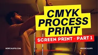 Screen Exposure for CMYK process print! Part 1