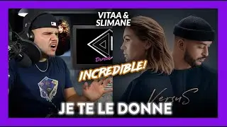 First Time Reaction VITAA & Slimane Je Te Le Donne (STUNNING!) | Dereck Reacts