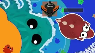 My Epic Sea Monster and Black Dragon Adventures in MOPE.IO