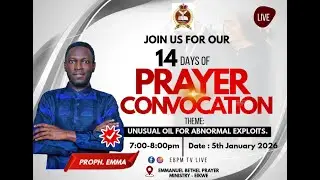 14 Days Prayer Convocation 2026 (DAY10)