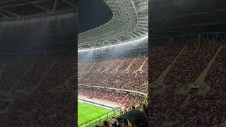 The Tifo is fireee❤️&zwj;🔥🇲🇦🇲🇦 #rabat #football #morocco #worldcup