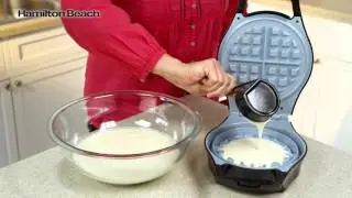 Hamilton Beach Durathon Ceramic Waffle Maker (26043)