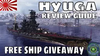 Hyūga IJN Japanese Battleships World of Warships Wows BB Review Guide