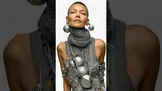 AI Fashion with Silver Accessories