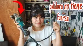 Reparación de pulidora Makita que hace ruido y no tiene fuerza
