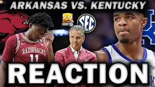 Kentucky STUNS Arkansas on the road | reaction | Random SEC