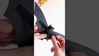 Halloween party DIY Craft 😱 Bat 🦇 #Short #shorts #diy #diyvideos #diys #crafts #craftsvideo
