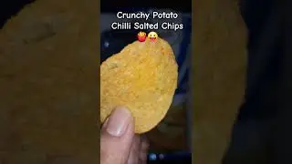 Potato Chips Chilli Salt Chips Recipe Wafers Snacks Review#potatochips#chipsrecipe#wafers#shorts#fyp
