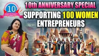 10th Anniversary Special Supporting 100 Women Entrepreneurs | Colours Overload Sarees