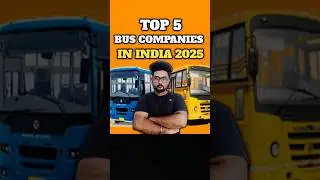 Top 5 bus companies in india 2025 😱 #shorts #youtubeshorts #ytshorts #shortvideo #bus #viral