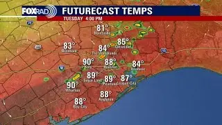 LIVE Houston weather radar (no audio)