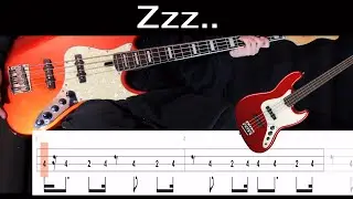 Zzz.. 잠꼬대 (Xdinary Heroes) - (BASS ONLY) Bass Cover WITH TABS